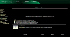 Desktop Screenshot of free.mp3-converter.com