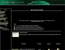 Tablet Screenshot of free.mp3-converter.com